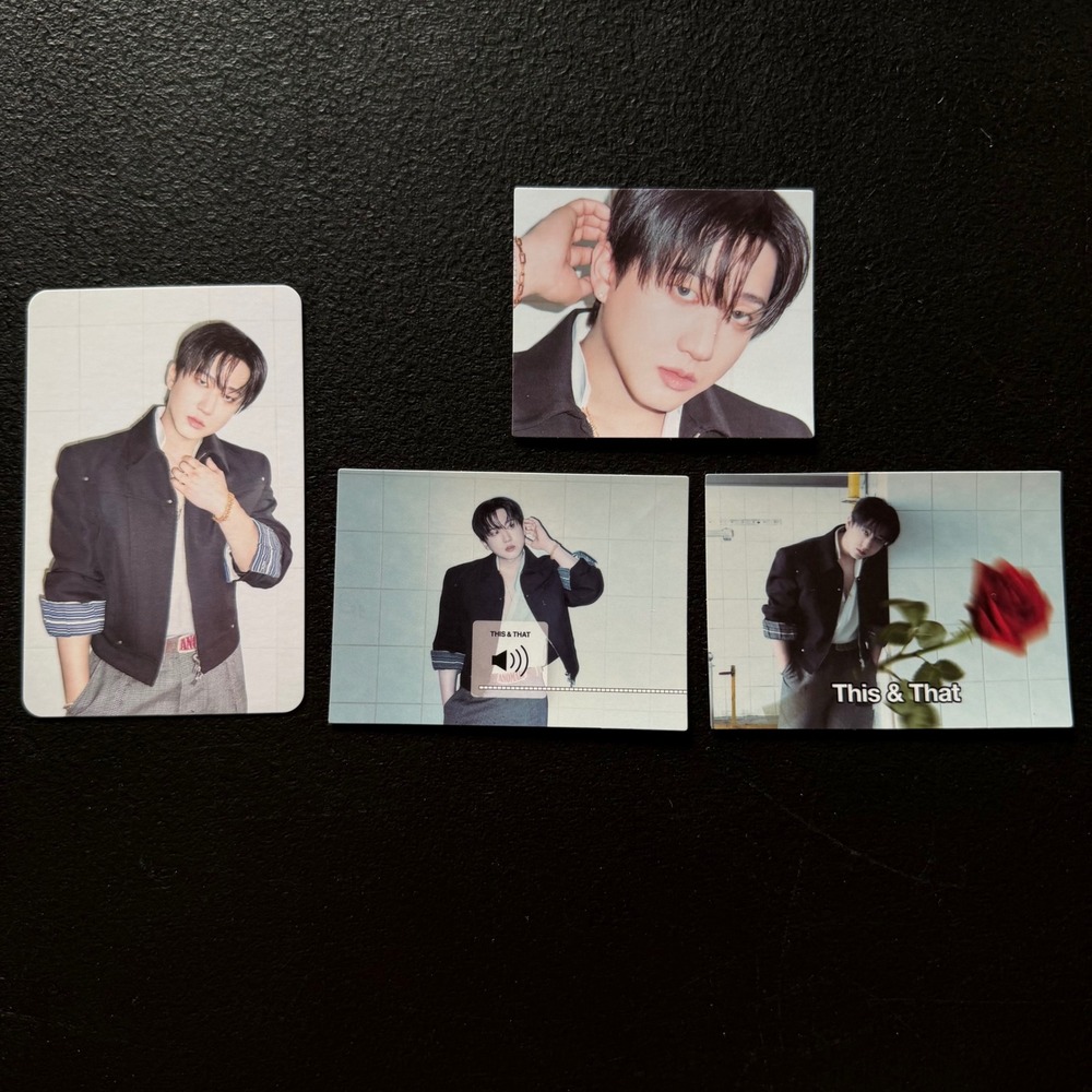 STRAY KIDS CHANGBIN This & That Photocard & Sticker Set